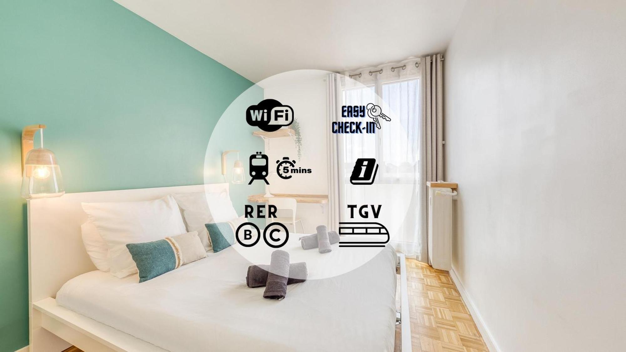 Blue Dream - Rer B&C - Netflix / Disney+/ Easy Check-In Massy  Kültér fotó